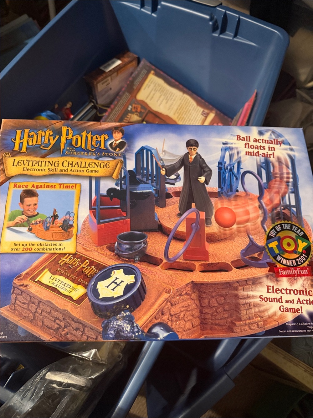 Mattel Harry Potter Levitating Challenge Game - Blue and Orange